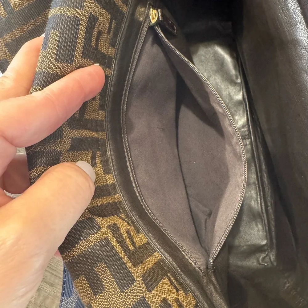 Authentic Fendi Zucca Classico No. 3 Bag